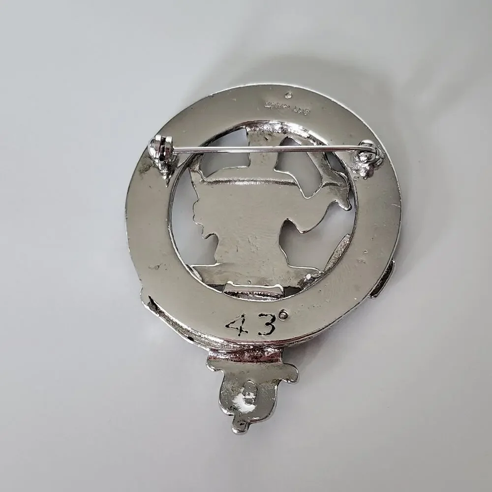Vintage Celtic clan pin brooch‎ kilt